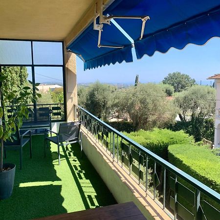 Vence T3 Vue Mer Grande Terrasse Eksteriør billede
