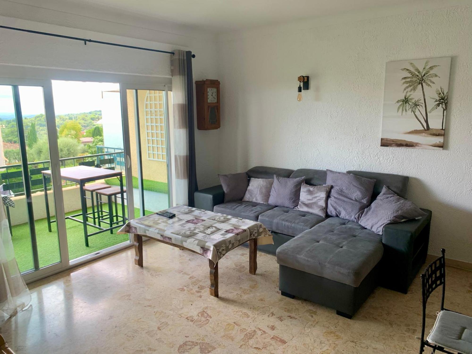 Vence T3 Vue Mer Grande Terrasse Eksteriør billede
