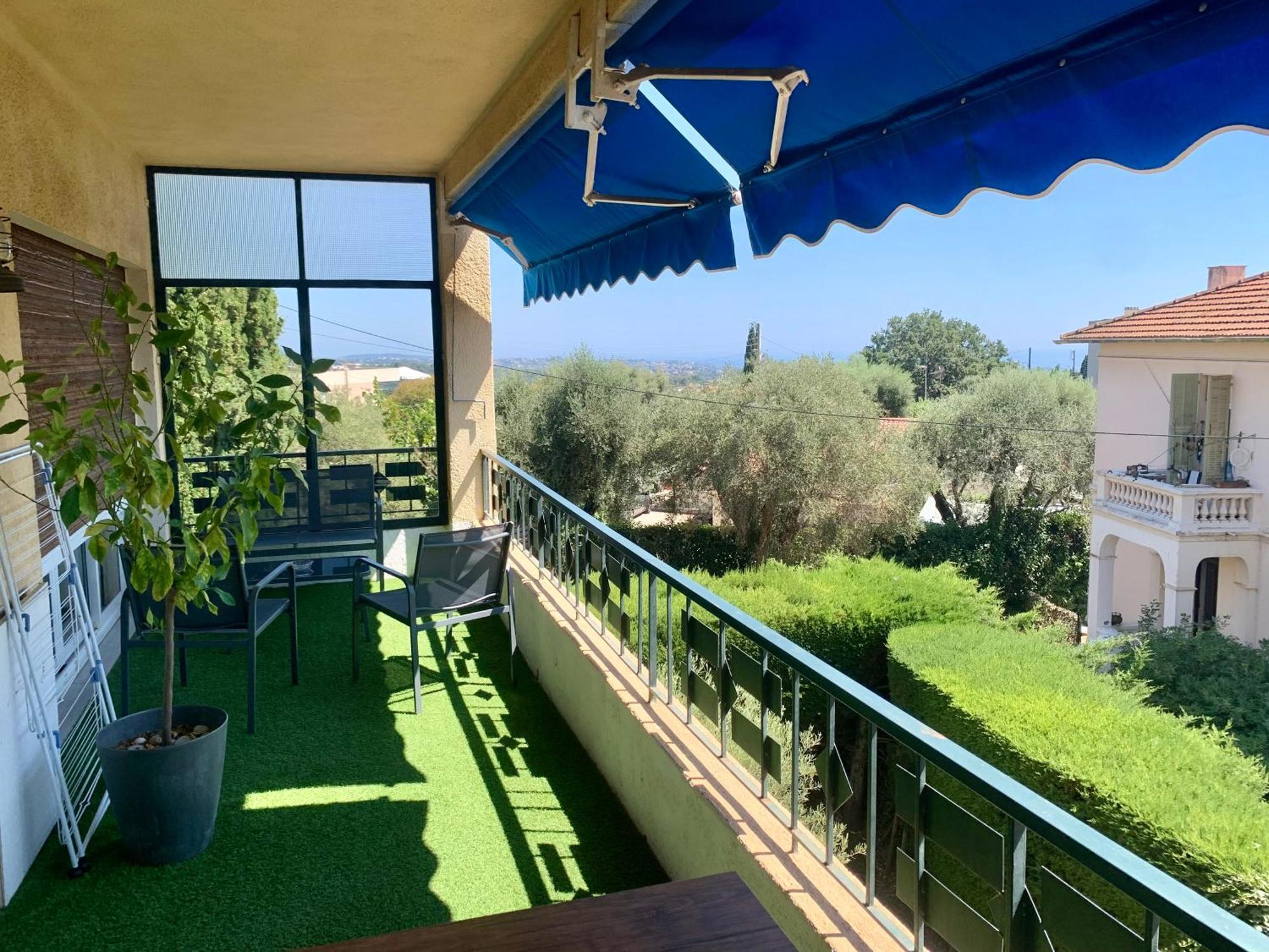 Vence T3 Vue Mer Grande Terrasse Eksteriør billede
